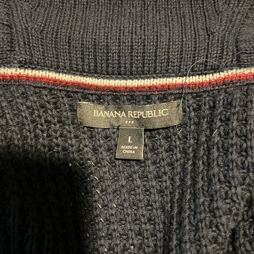 navy blue sweater